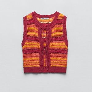 Zara crochet crop top